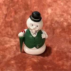Vintage Sam the Snowman Miniature Figurine